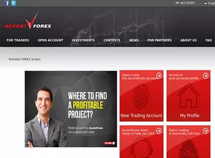 Homepage - AccentForex Review