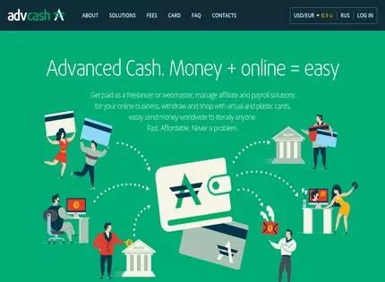 Homepage - AdvCash Review