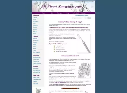 Homepage - All About Drawings Review