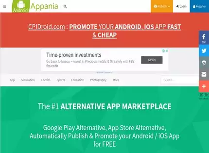 Homepage - Android Appania Review