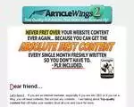 Article Wings Review