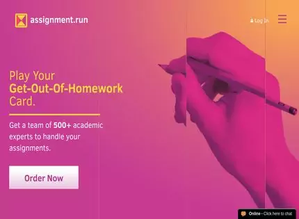 Homepage - Assignment.Run Review