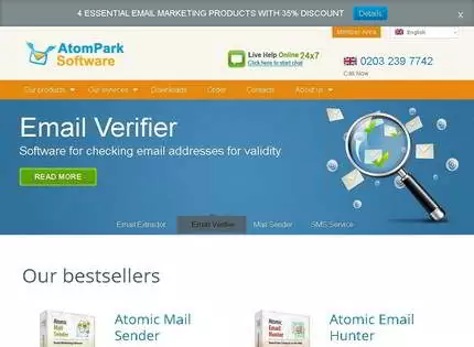 Homepage - Atompark Software Review