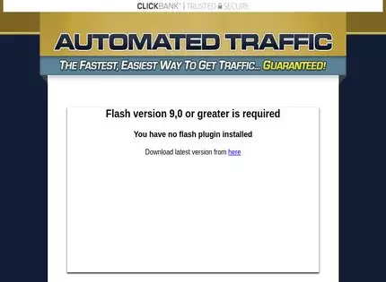 Homepage - Automated Traffic Review