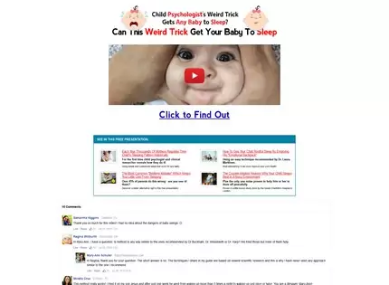 Homepage - Baby Sleep Miracle Review