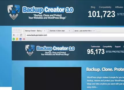 Homepage - Backup Creator Review