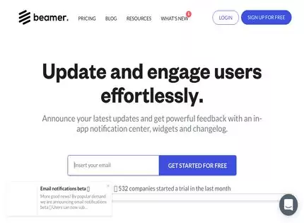Homepage - Beamer Review