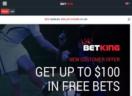 Homepage - BetKing.io Review