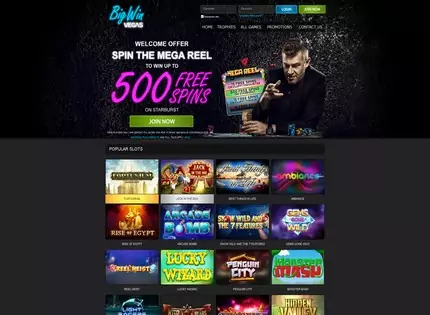 Homepage - Big Win Vegas Review