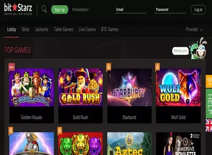 Homepage - BitStarz Casino Review