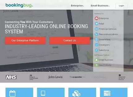 Homepage - BookingBug Review