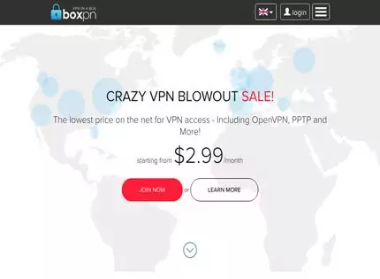 Homepage - BoxPN VPN Review