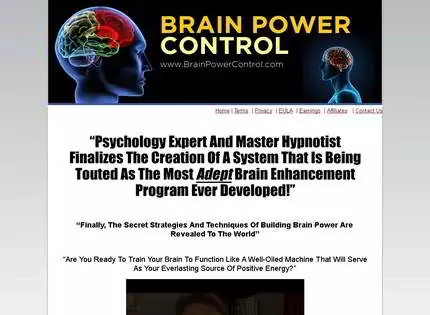 Homepage - Brain Power Control Review