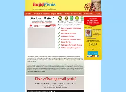 Homepage - BuildPenis Review