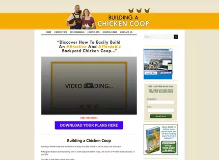 Homepage - Building a Chicken Coop Review