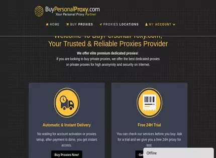 Homepage - BuyPersonalProxy.com Review
