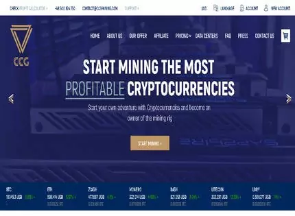 Homepage - CCG Mining Review