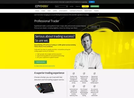 Homepage - CityIndex.co.uk Review