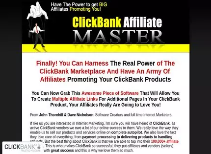 Homepage - ClickBank Affiliate Master Review
