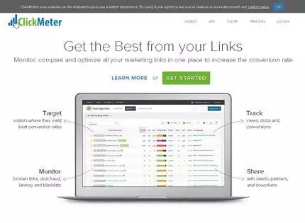 Homepage - ClickMeter Review