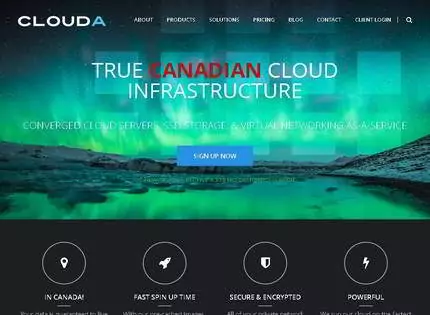 Homepage - Clouda Hosting Review