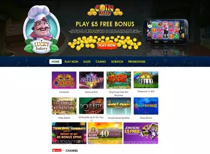 Homepage - Coin Falls Casino Review