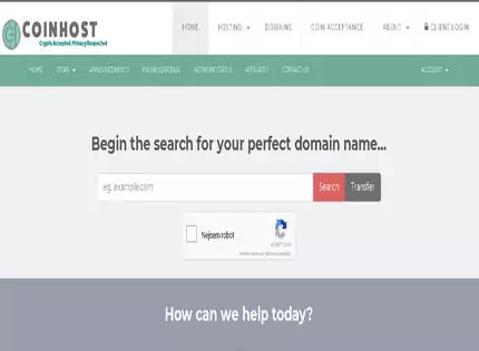 Homepage - Coinhost.io Review