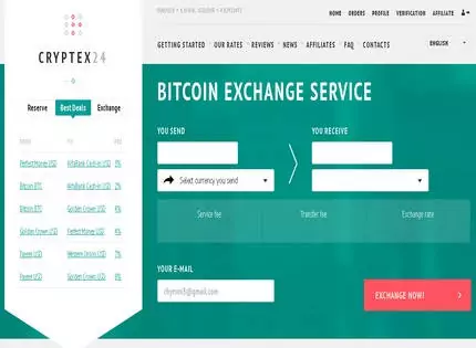Homepage - Cryptex24 Review
