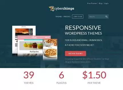 Homepage - CyberChimps Review