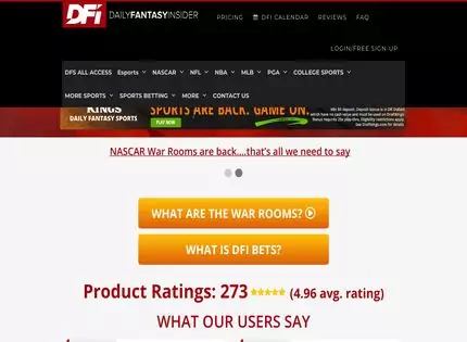 Homepage - Daily Fantasy Insider Review