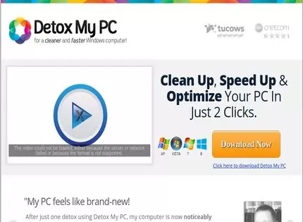Homepage - Detox My PC Review