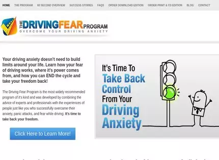Homepage - Driving Fear Program Review
