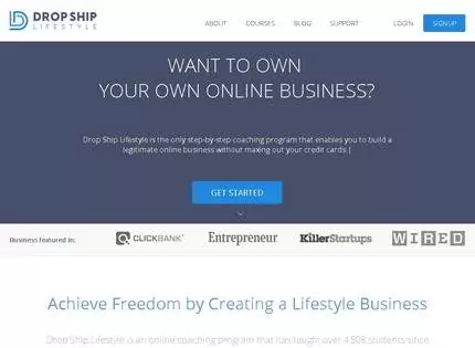 Homepage - Drop Ship Lifestyle Review