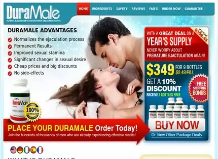 Homepage - DuraMale Review