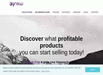 Homepage - Egrow.io Review