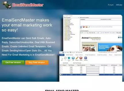 Homepage - Email Send Master Review