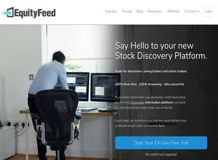 Homepage - EquityFeed Review