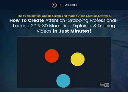 Homepage - Explaindio Video Creator Software Review