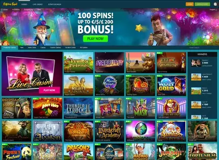 Homepage - Extraspel Casino Review