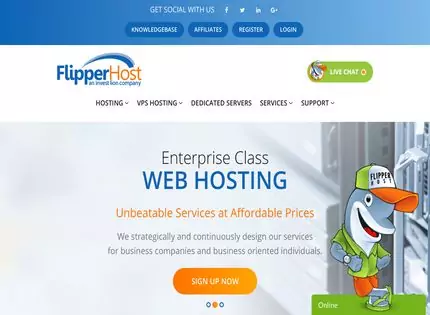 Homepage - Flipper Host Review