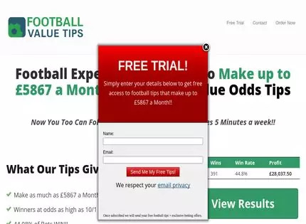 Homepage - Football Tipster Review