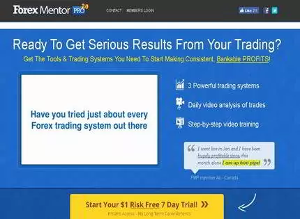 Homepage - Forex Mentor Pro Review