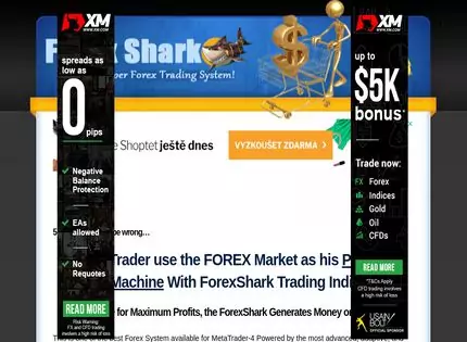 Homepage - Forex Shark Review
