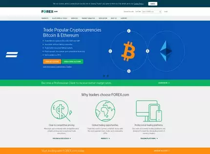 Homepage - Forex.com Review