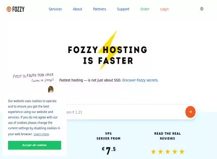 Homepage - Fozzy Review