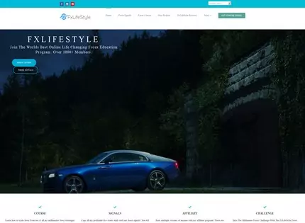 Homepage - FxLifeStyle Review