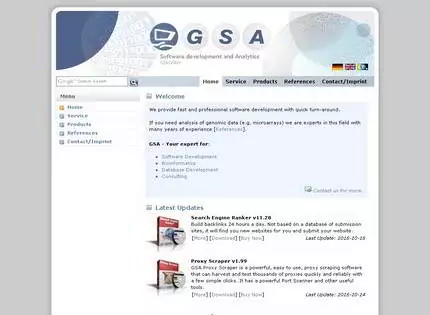 Homepage - GSA Auto Website Submitter Review