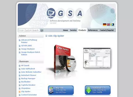 Homepage - GSA Clip Spider Review