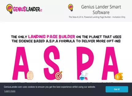 Homepage - Genius Lander Review