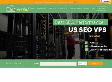 Homepage - Green Cloud VPS Review